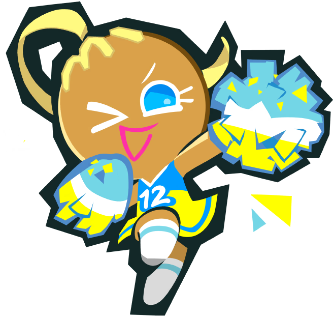 Cheerleader Cookie