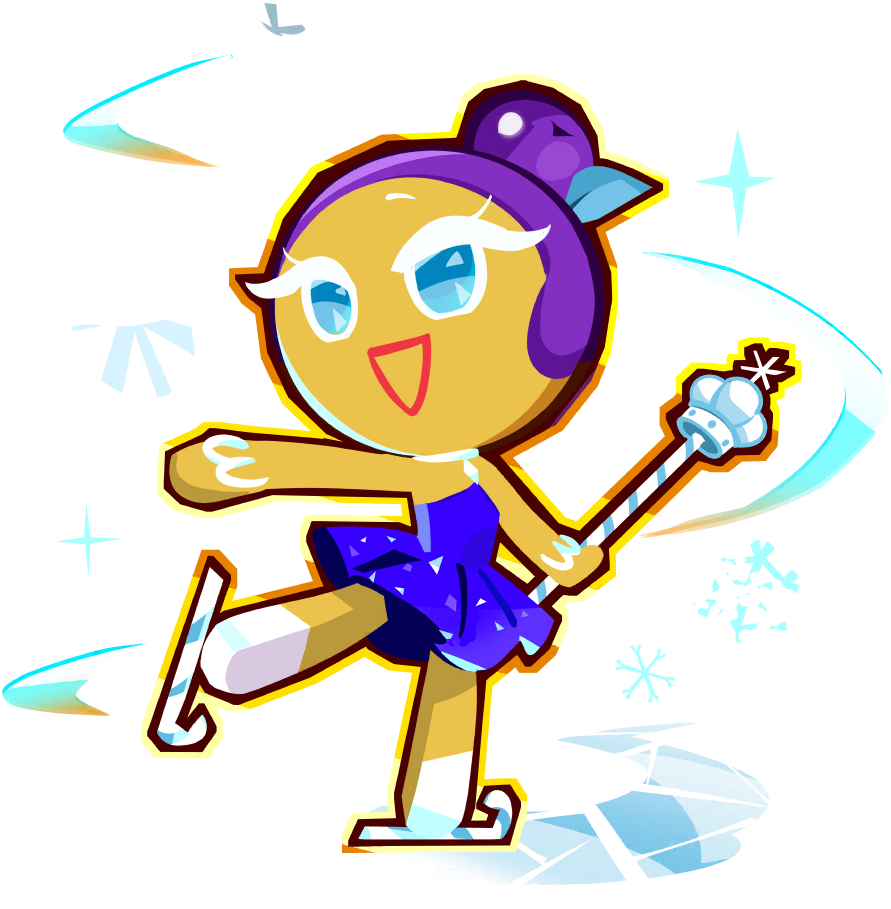 Skating Queen Cookie