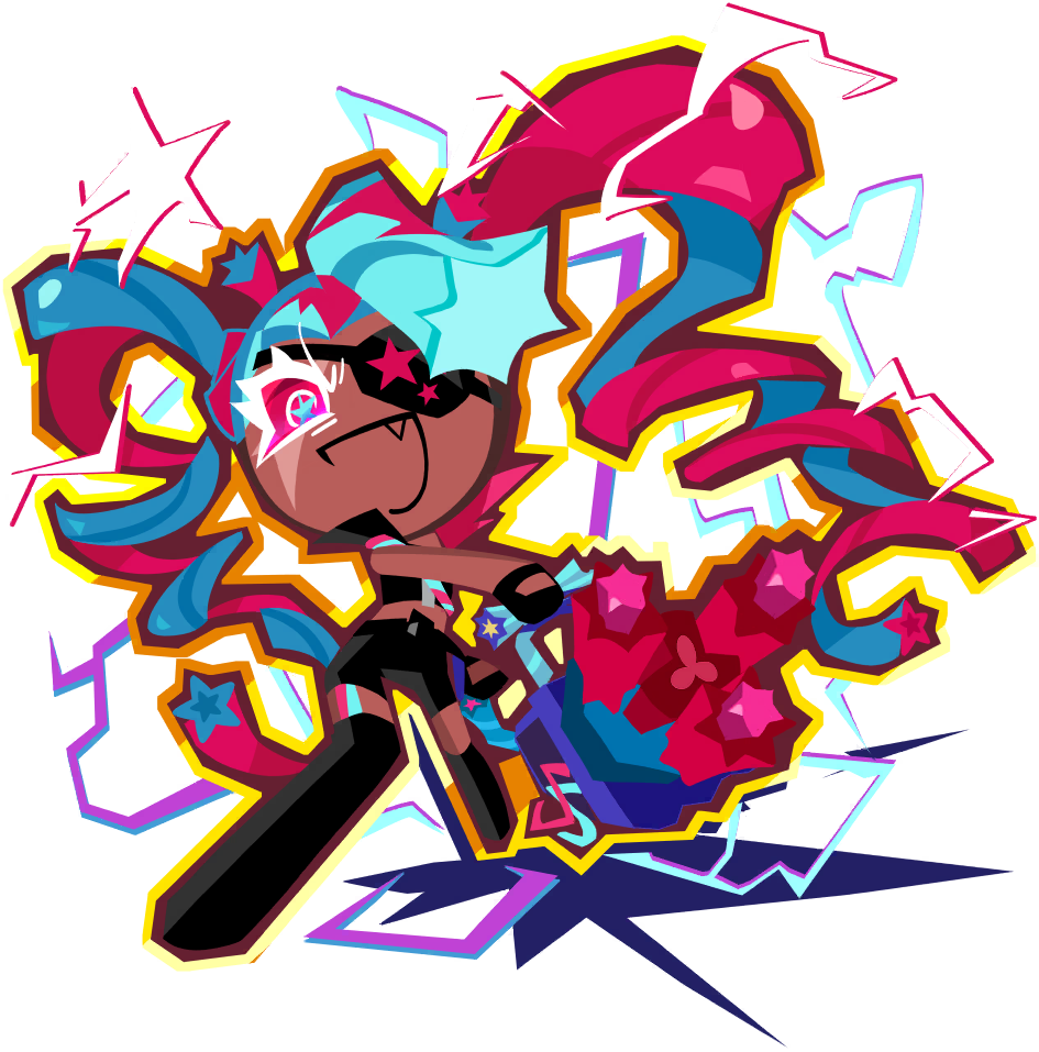 Twizzly Gummy Cookie